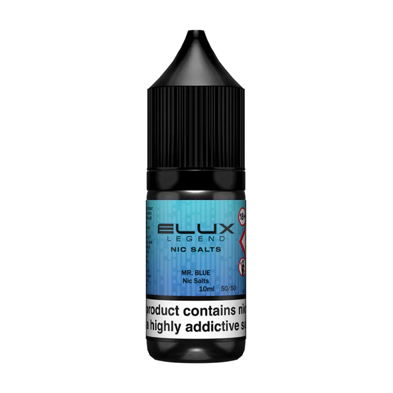 Mr Blue Nic Salt by Elux 10ml - 20mg - Vape Product