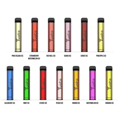 Original YUOTO XXL Disposable Pod Kit Vape Pen Device 1200mAh 2500 puffs ( )