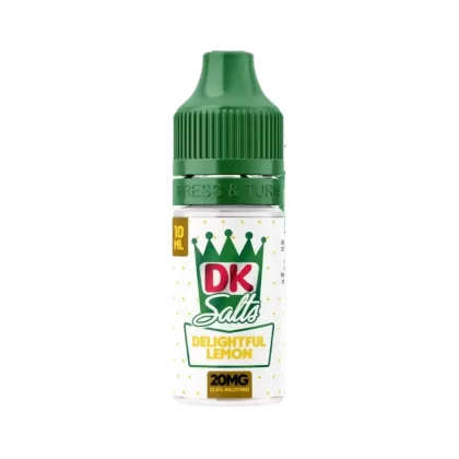 Donut King DK Delightful Lemon Nic Salt Vape Juice - 10 Pack - Strength