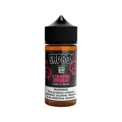 Sadboy – Strawberry Cheesecake – 100mL - Vape Product, Vape Product