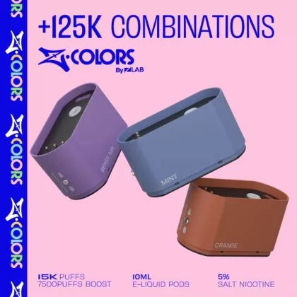 ZColors By ZLab 15K Disposable Pod - 15000 Puff - Lime