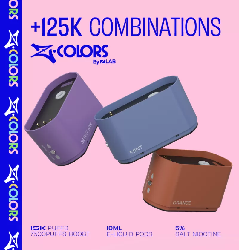 ZColors By ZLab 15K Disposable Pod - 15000 Puff - Lime