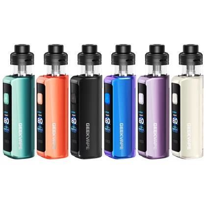Geekvape Aegis Force 80W Pod Mod Kit - Canyon Orange, Carbon Black (E179B0)