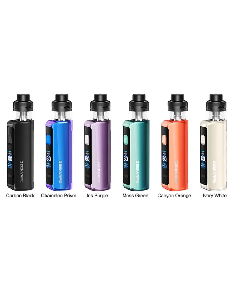Geekvape Aegis Force 80W Pod Mod Kit - Canyon Orange, Carbon Black (E179B0) - Image 2