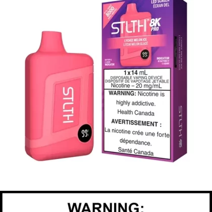 Lychee Melon Ice STLTH 8K Pro Disposable Vape