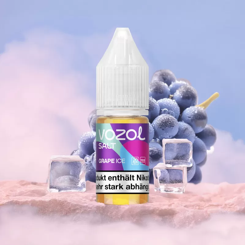 Vozol Liquid – Grape Ice - Vapebazar