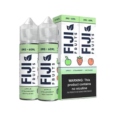 Apple Strawberry Nectarine Tinted Brew Fiji Fruits 60mL 2-Pack