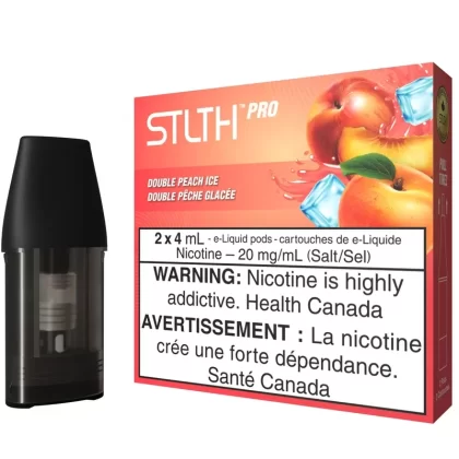 STLTH PRO Pod Pack – Double Peach Ice