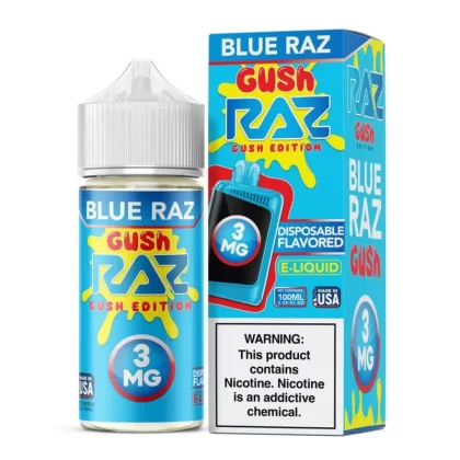 RAZ - Blue Raz Gush - 100ML E-Liquid - 6MG