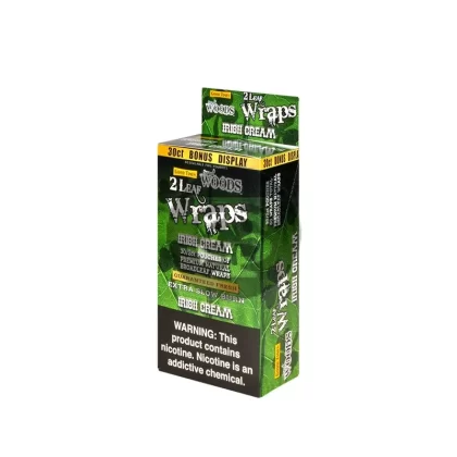 Good Times Sweet Woods Leaf Wrap Irish Cream 30 Pouches of 2