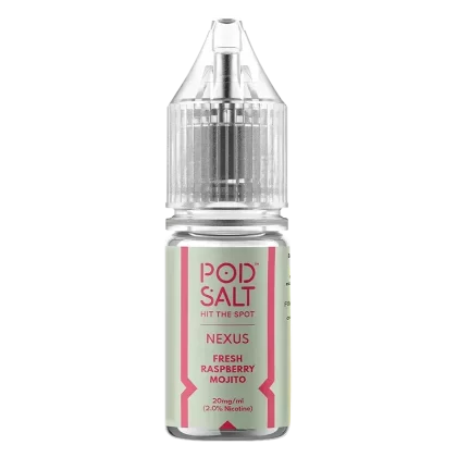 Pod Salt Nexus Fresh Raspberry Mojito Nic Salt Vape Juice