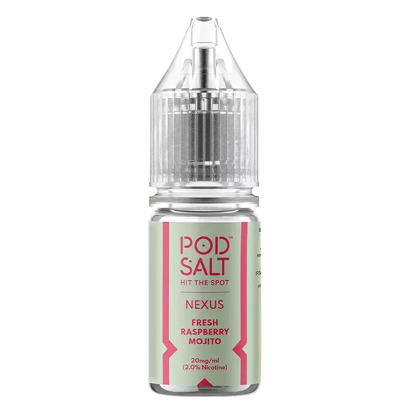 Pod Salt Nexus Fresh Raspberry Mojito Nic Salt Vape Juice