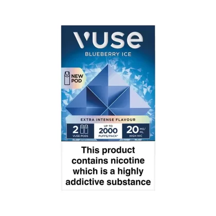 Vuse Extra Intense Blueberry Ice Pods (2 Pack)