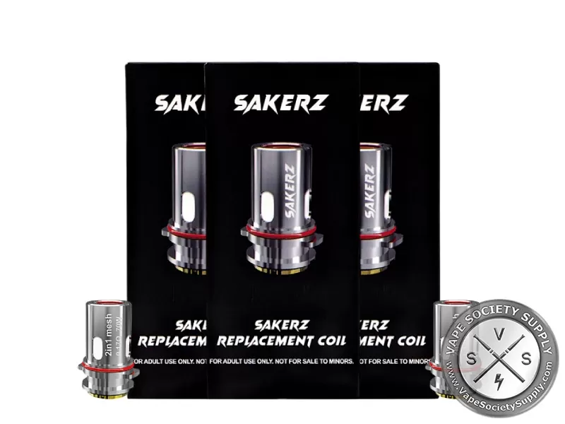Horizon SAKERZ Replacement Coils | 3-Pack Mesh Coils