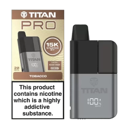 Titan Pro 15K Prefilled Pod Kit Tobacco