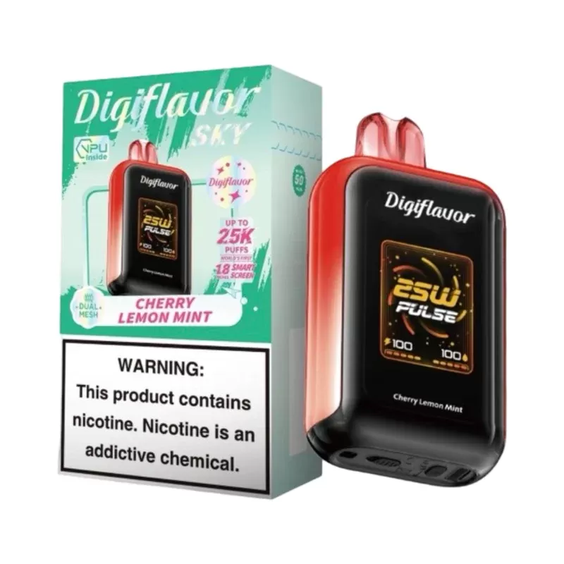 Cherry Lemon Mint – Geek Bar Digiflavor Sky 25000 - Vape Store