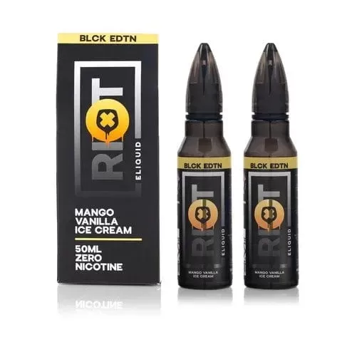 Riot Squad Black Edition 100ml Shortfill E-Liquids