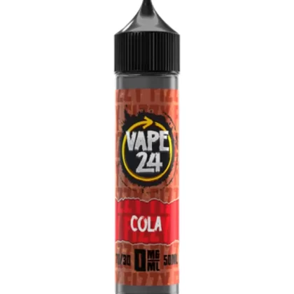 Vape 24 Cola 70/30 60ml E-Liquids - 3mg