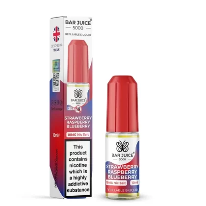Bar Juice Strawberry Raspberry Blueberry