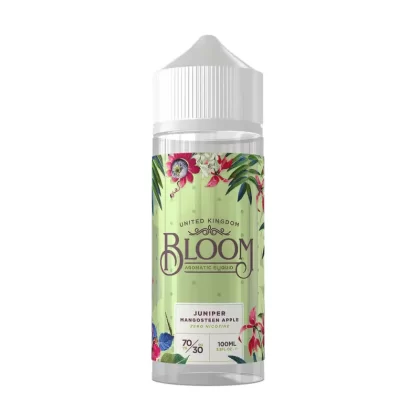 Bloom Juniper Mangosteen Apple 100ml Shortfill E-liquid