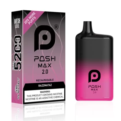 POSH MAX 2.0 – Razz Mataz 5200 Puffs