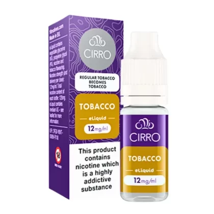 Tobacco E-Liquid by Cirro (10ml) - 18mg