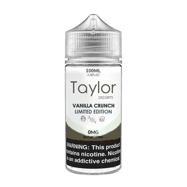 Vanilla Crunch by Taylor Flavors 100mL - Nicotine Level#0mg>3mg>6mg