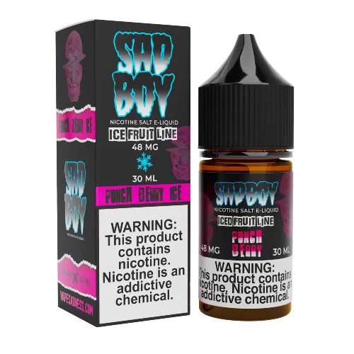 Sad Boy Bloodline Salt E-Liquid – Punch Berry Ice – 30ml