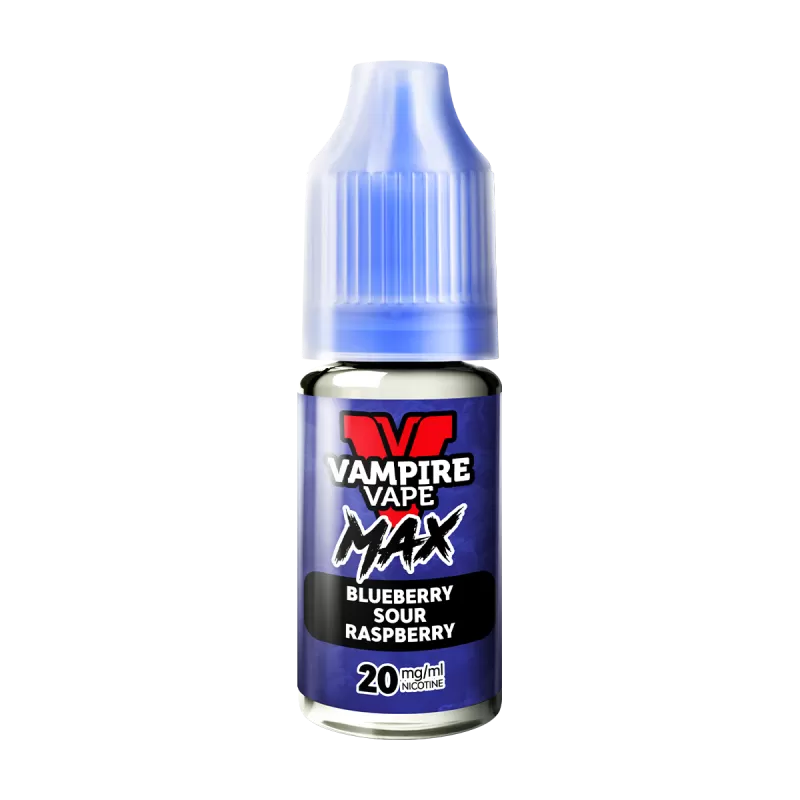 Blueberry Sour Raspberry Vampire Vape Max Nic Salt - 20mg - Vape Product (5FCA57)