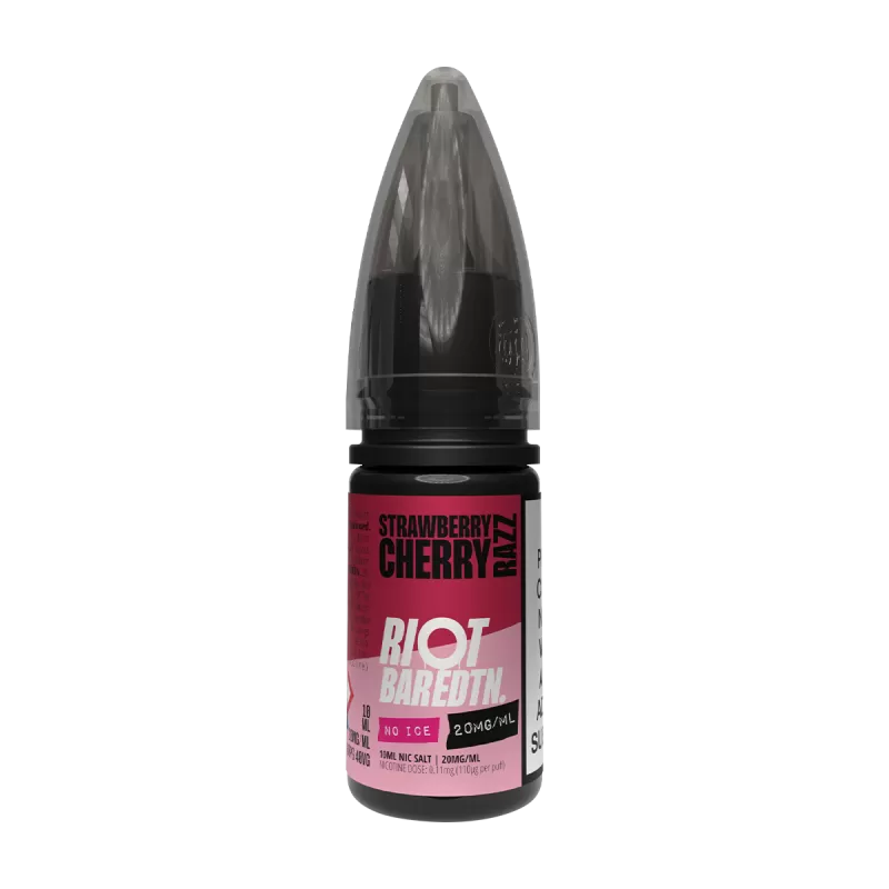 Strawberry Cherry Razz Riot Bar EDTN Nic Salt 10ml - 5mg (Discontinued) - Vapeshop Co
