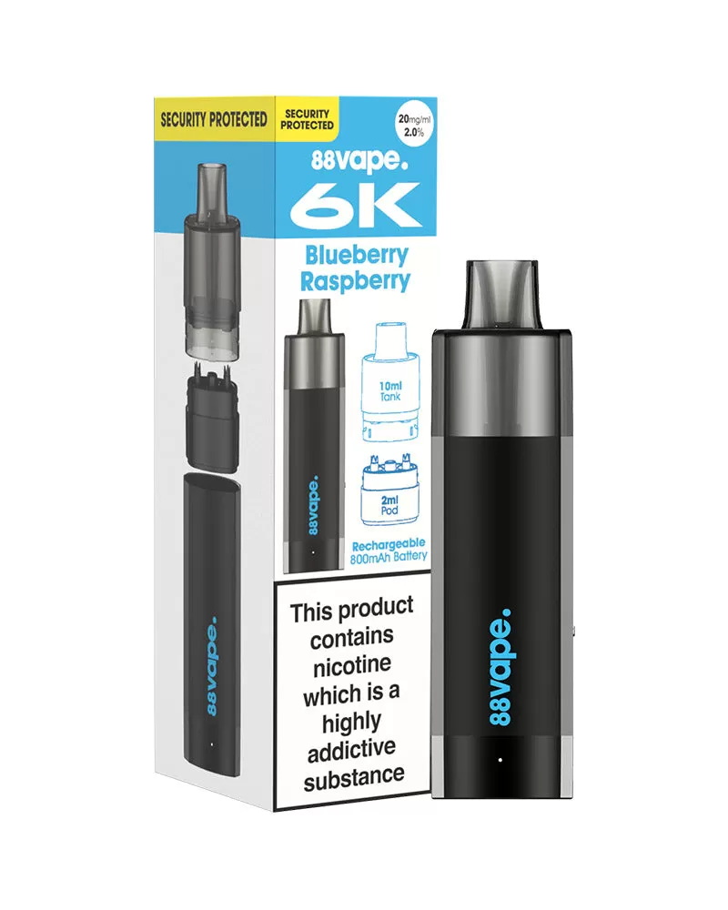 88Vape 6K Pod Kit - Pineapple Ice