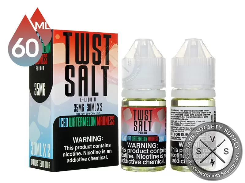 Red 0° by Twist Salt 60ml - Image 2