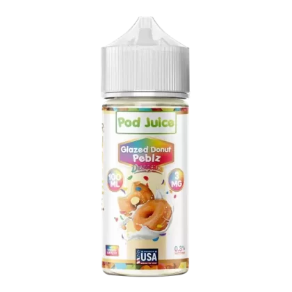 Glazed Donut Peblz Pod Juice 100ml - Vape Product, Vape Product (715283)