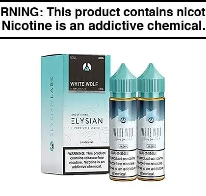 WHITE WOLF BY ELYSIAN 120ML - Vapejuice