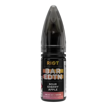 Sour Cherry Apple Nic Salt By Riot Squad BAR EDTN - 20mg