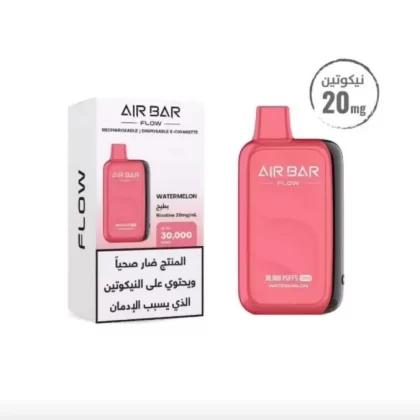 Air Bar - Flow Rechargeable Disposable Vape 30,000 Puffs - 20 mg / Juicy Peach Ice
