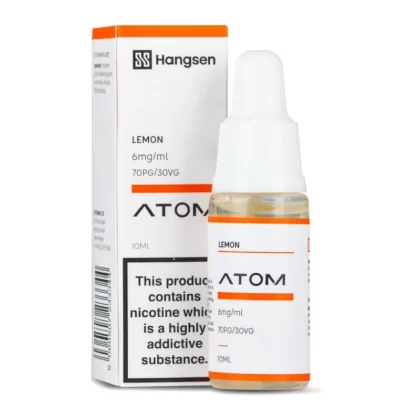 Lemon E-Liquid Atom Series by Hangsen (10ml) - 0mg