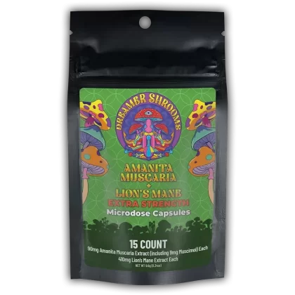 Amanita Muscaria Extract + Lion’s Mane Capsules