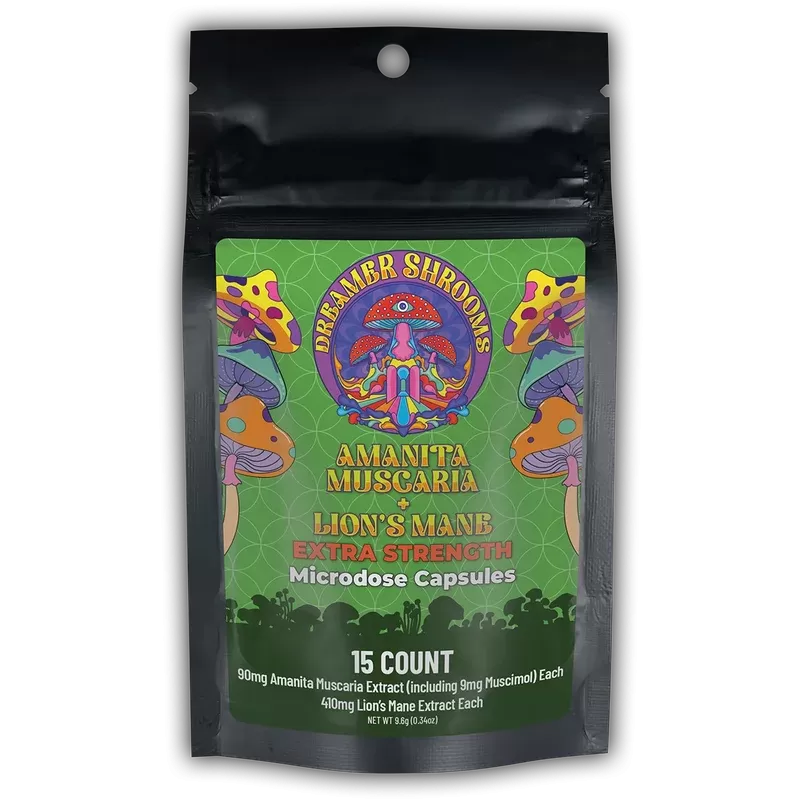 Amanita Muscaria Extract + Lion’s Mane Capsules