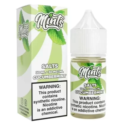 Cucumber Mint 30ml Salt E-Liquid by Mints - Pack Count#Single Pack~Size#30ml~Nicotine#30MG>50MG
