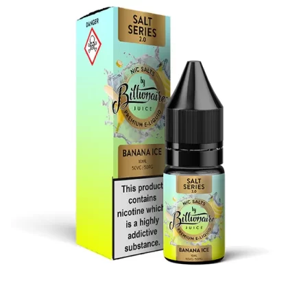 Billionaire Juice Banana Ice Nic Salt E-Liquid - Vape Product, Vape Product