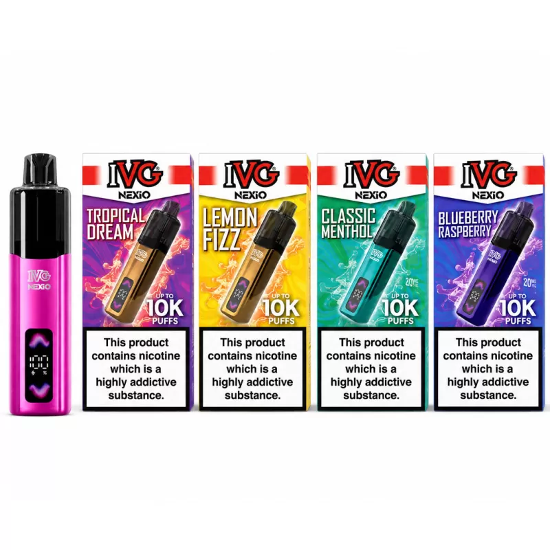 IVG Nexio Prefilled Vape Kit - Red Freeze