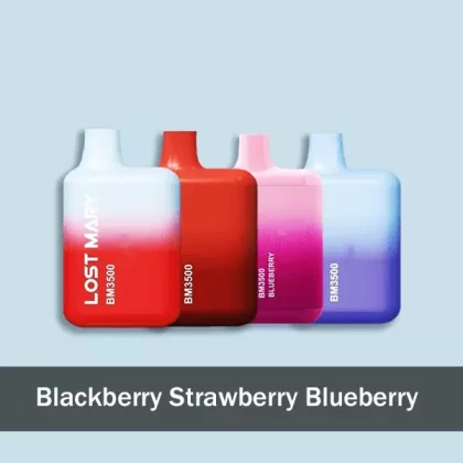 Elf Bar Lost Mary Vape 3500 Puffs Blackberry Strawberry Blueberry