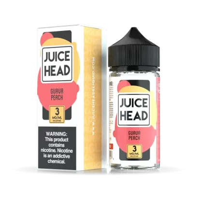 100ML | Guava Peach by Juice Head - Size#100ML~Strength#00MG>03MG>06MG (9E5FDB)