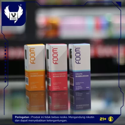 FOOM BUBBLEGUM SALT SERIEA - 25 mg / 30 ml