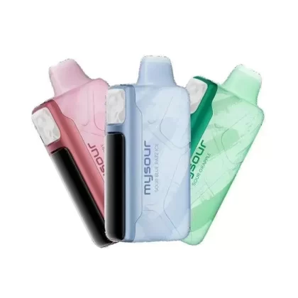 Adjust MySour 40K Vape - Pack Count#Single Pack~Flavors#Sour Blue Razz Ice>Sour Grapple>Sour Island>Sour Peach Raspberry>Sour Pinkberry~Nicotine#50MG