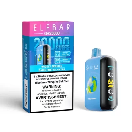 Elf Bar GH 20K Mixed Berries Fusion (Wiggly Berries) Disposable Vape