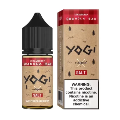 Yogi Salt Strawberry Granola Bar eJuice - Vape Product; Vape Product, Vape Product
