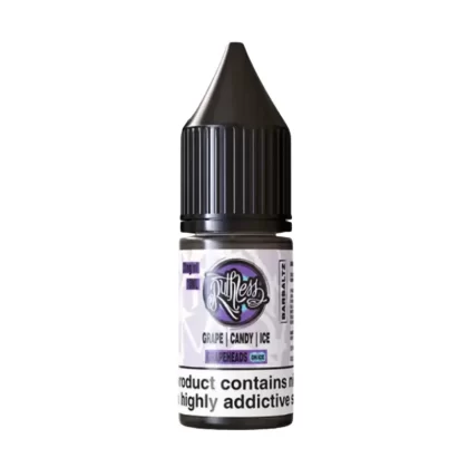 Ruthless Grape Candy Ice Nic Salt Vape Juice - 10 Pack - 20mg