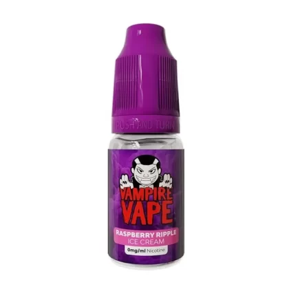 Raspberry Ripple Ice Cream E-Liquid by Vampire Vape (10ml) - 6mg